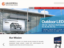 Tablet Screenshot of grandwell.com